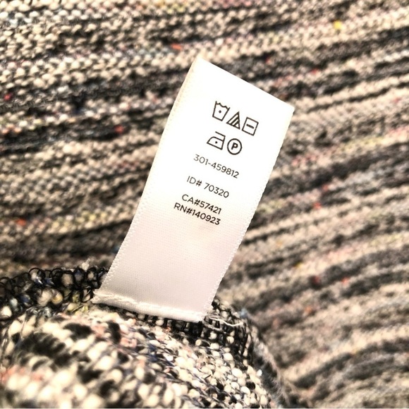 Loft Boucle Rainbow Speckled Tweed Top - Picture 9 of 12